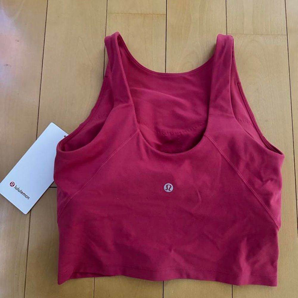 Lululemon Red Sports Bra